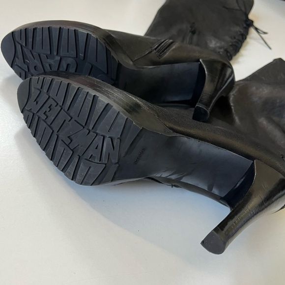 Stuart Weitzman Black Heeled Boots - Picture 9 of 14